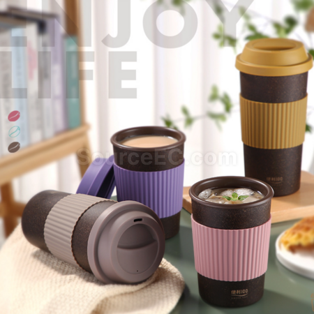 客製化可降解咖啡渣材質咖啡杯禮品
