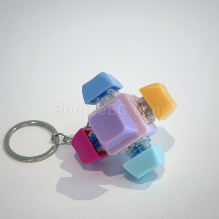 客製化指尖減壓按鍵玩具鑰匙扣禮品