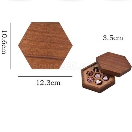 客製化磁吸式骰子木盒禮品