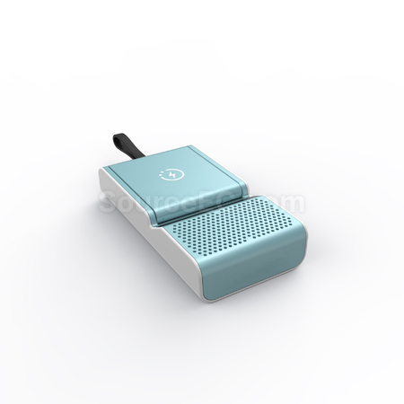 客製化3合1藍牙音箱 (藍牙音箱 + 磁吸充電器 + 手機支架)禮品