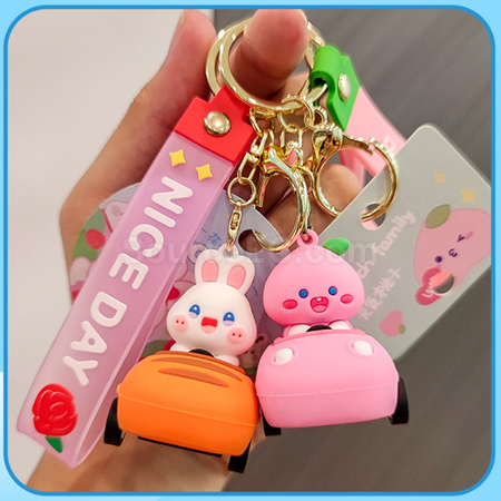 客製化可愛回力車匙扣禮品