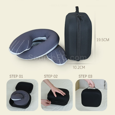 客製化可變形螺旋U型枕禮品