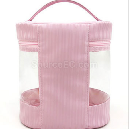 客製化pvc透明圓桶包禮品