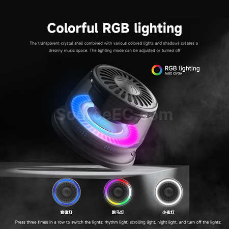客製化二合一磁吸無線音箱藍牙禮品