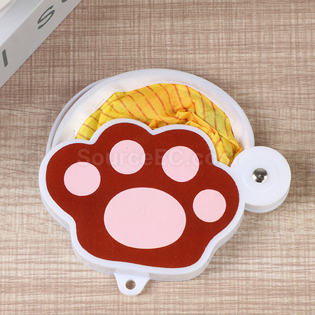 客製化猫爪折疊廣告扇子禮品
