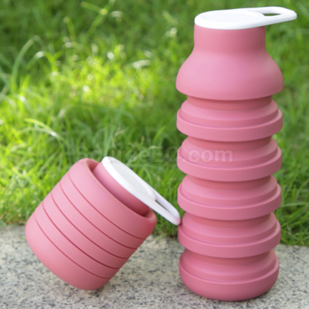 客製化便攜矽膠折疊水杯禮品