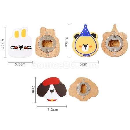 客製化磁吸冰箱貼開瓶器禮品