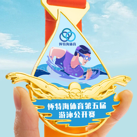 客製化游泳獎牌禮品