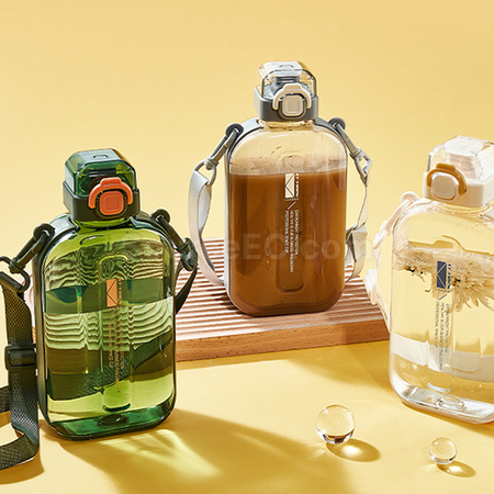 客製化扁平簡約背帶水樽禮品