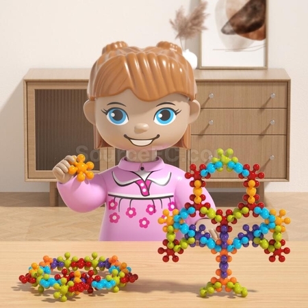 客製化Diy梅花積木禮品