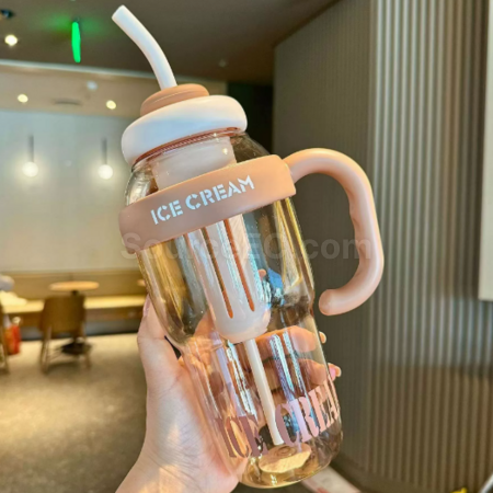 客製化1300ml塑膠大肚水瓶禮品