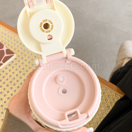 客製化Tritan可愛吸管水杯禮品