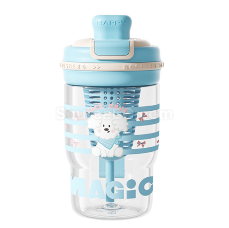 客製化Tritan可愛吸管水杯禮品