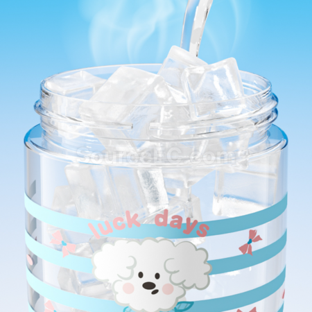 客製化Tritan可愛吸管水杯禮品