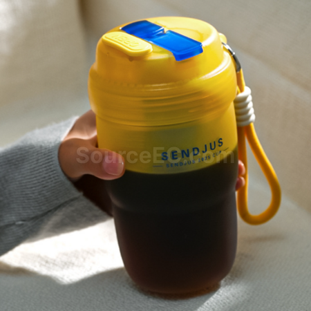 客製化雙飲口吸管水杯禮品