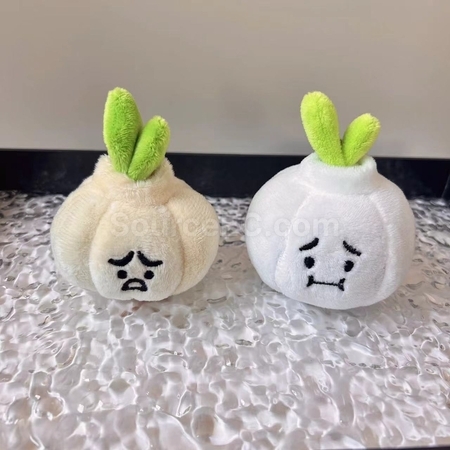 客製化蔥薑蒜蔬菜掛件鑰匙扣禮品