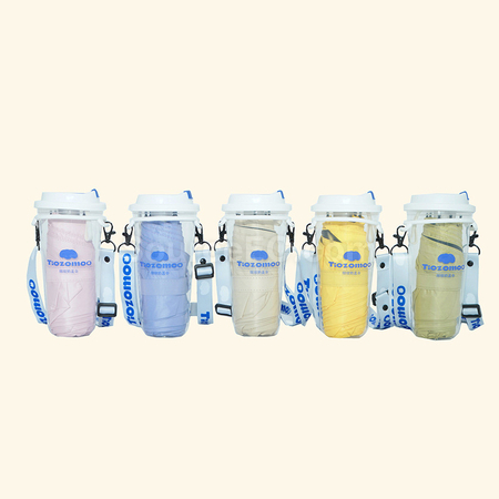 客製化奶茶杯摺疊傘禮品