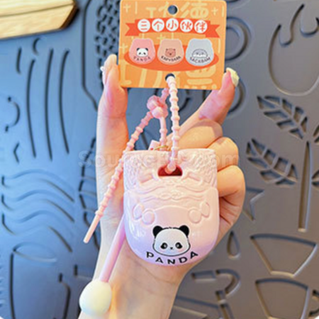 客製化解壓卡通木魚掛件禮品