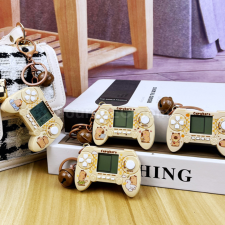 客製化卡皮巴拉遊戲機鑰匙扣禮品