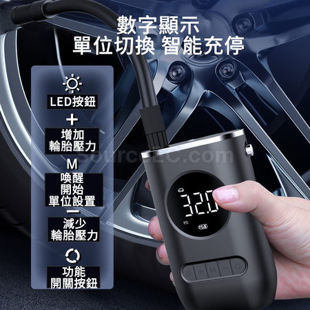 客製化便攜迷你車載充氣泵禮品
