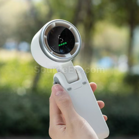 客製化便攜折疊數顯風扇禮品