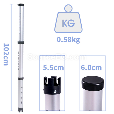 客製化高爾夫可拆卸三節鋁管撿球筒禮品