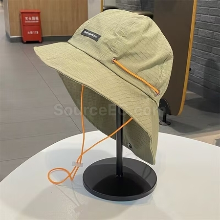 客製化日系抽繩寬簷遮防曬防水盆帽禮品