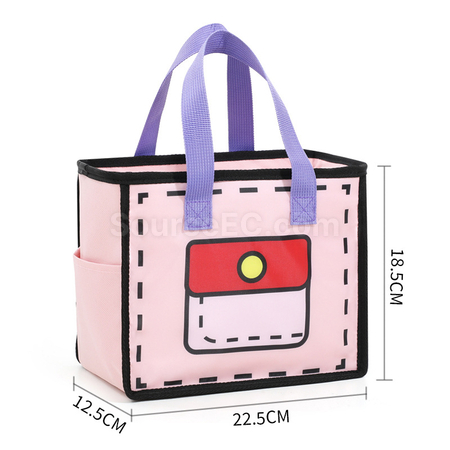 客製化二次元保溫飯盒袋禮品