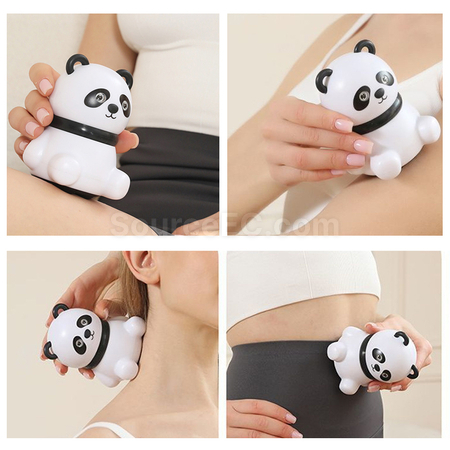 客製化熊貓按摩器禮品