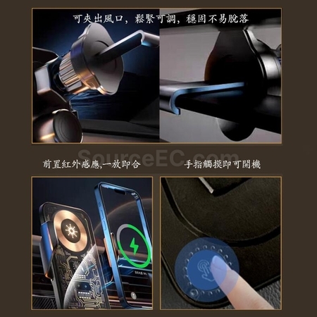 客製化機甲透明風無線藍牙音箱套裝禮品