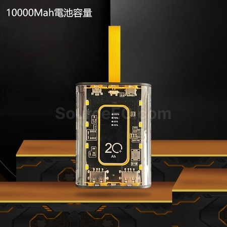 客製化機甲透明風無線藍牙音箱套裝禮品