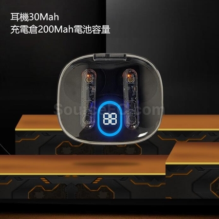 客製化機甲透明風無線藍牙音箱套裝禮品