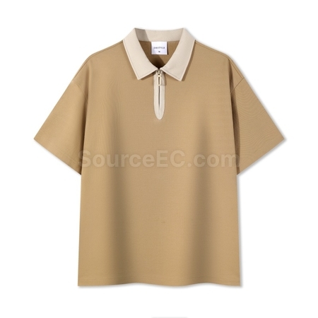客製化拉鏈Polo恤禮品