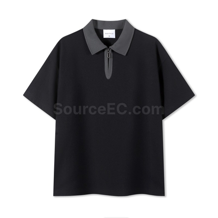 客製化拉鏈Polo恤禮品