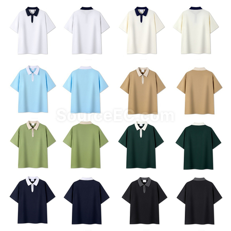客製化拉鏈Polo恤禮品