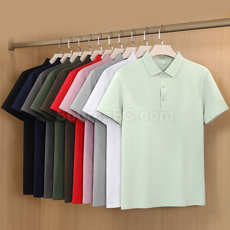 客製化錦棉無痕純色POLO恤禮品