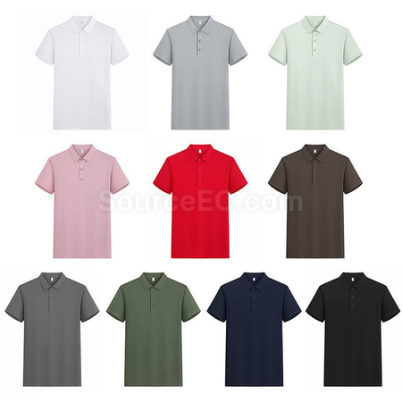 客製化錦棉無痕純色POLO恤禮品