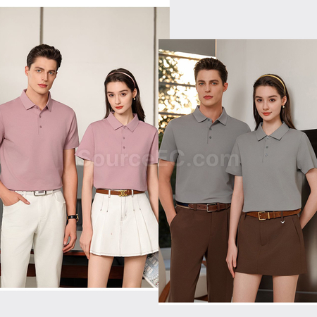 客製化錦棉無痕純色POLO恤禮品