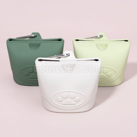 客製化矽膠寵物餵食袋禮品