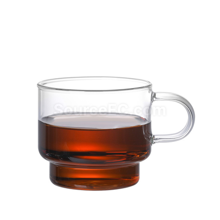 客製化彩色玻璃咖啡杯禮品