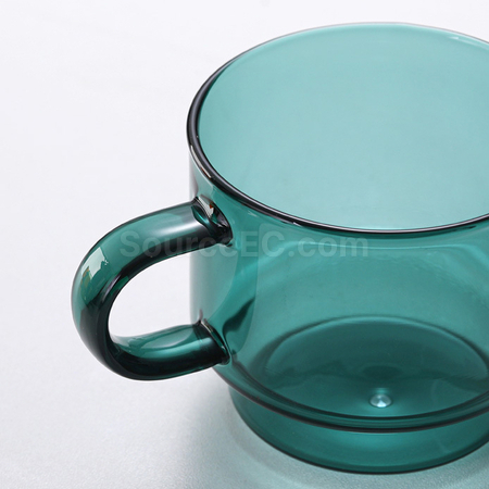客製化彩色玻璃咖啡杯禮品