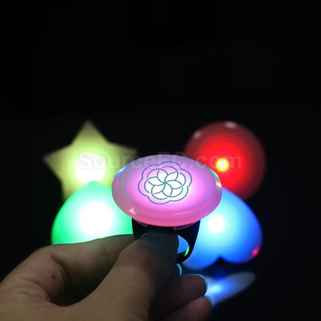 客製化演唱會派對節日氛圍發光手指燈禮品