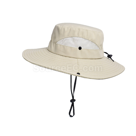 客製化透氣拼接網布登山帽禮品