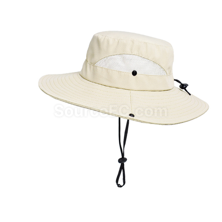 客製化透氣拼接網布登山帽禮品