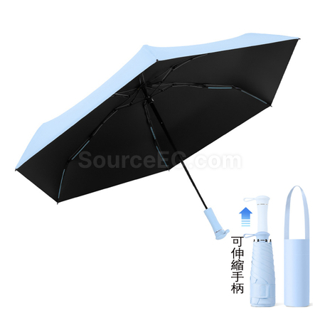 雙龍骨防風隱藏手柄雨傘
