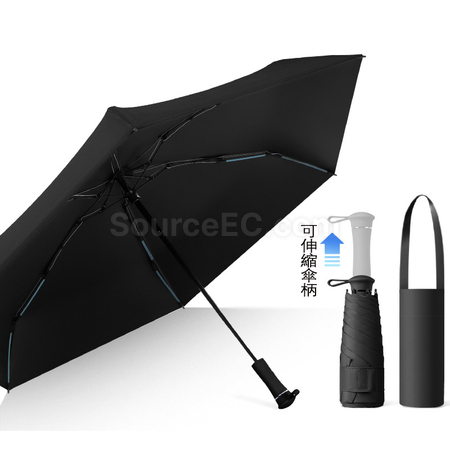 客製化雙龍骨防風隱藏手柄雨傘禮品