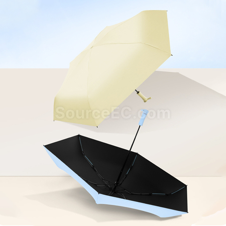 客製化雙龍骨防風隱藏手柄雨傘禮品