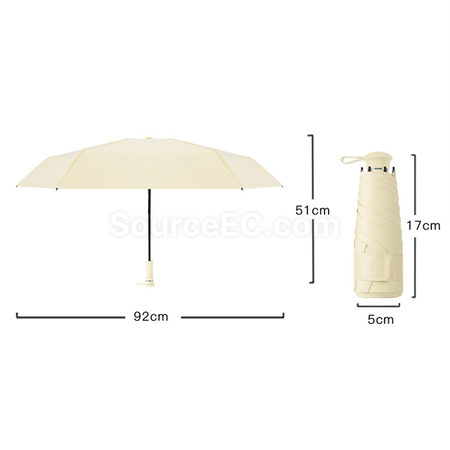 客製化雙龍骨防風隱藏手柄雨傘禮品
