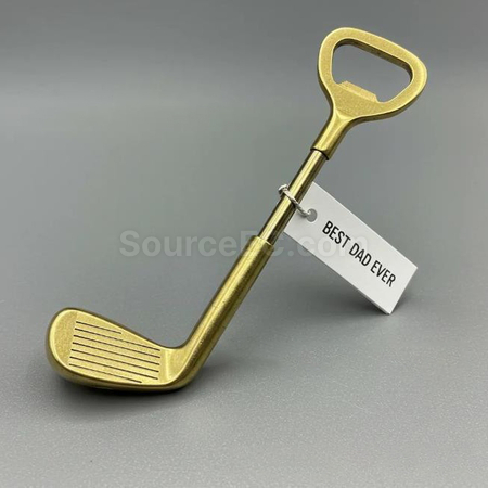 客製化高爾夫風格啤酒開瓶器禮品
