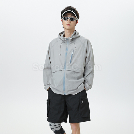 客製化夏季戶外連帽防曬衣禮品